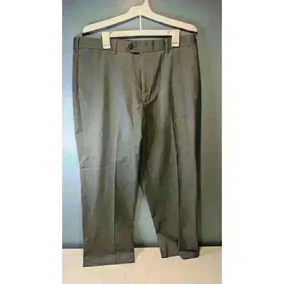 Perry Ellis Portfolio Dress Pants Mens 36x29 Used Clean Gray - Picture 1 of 5